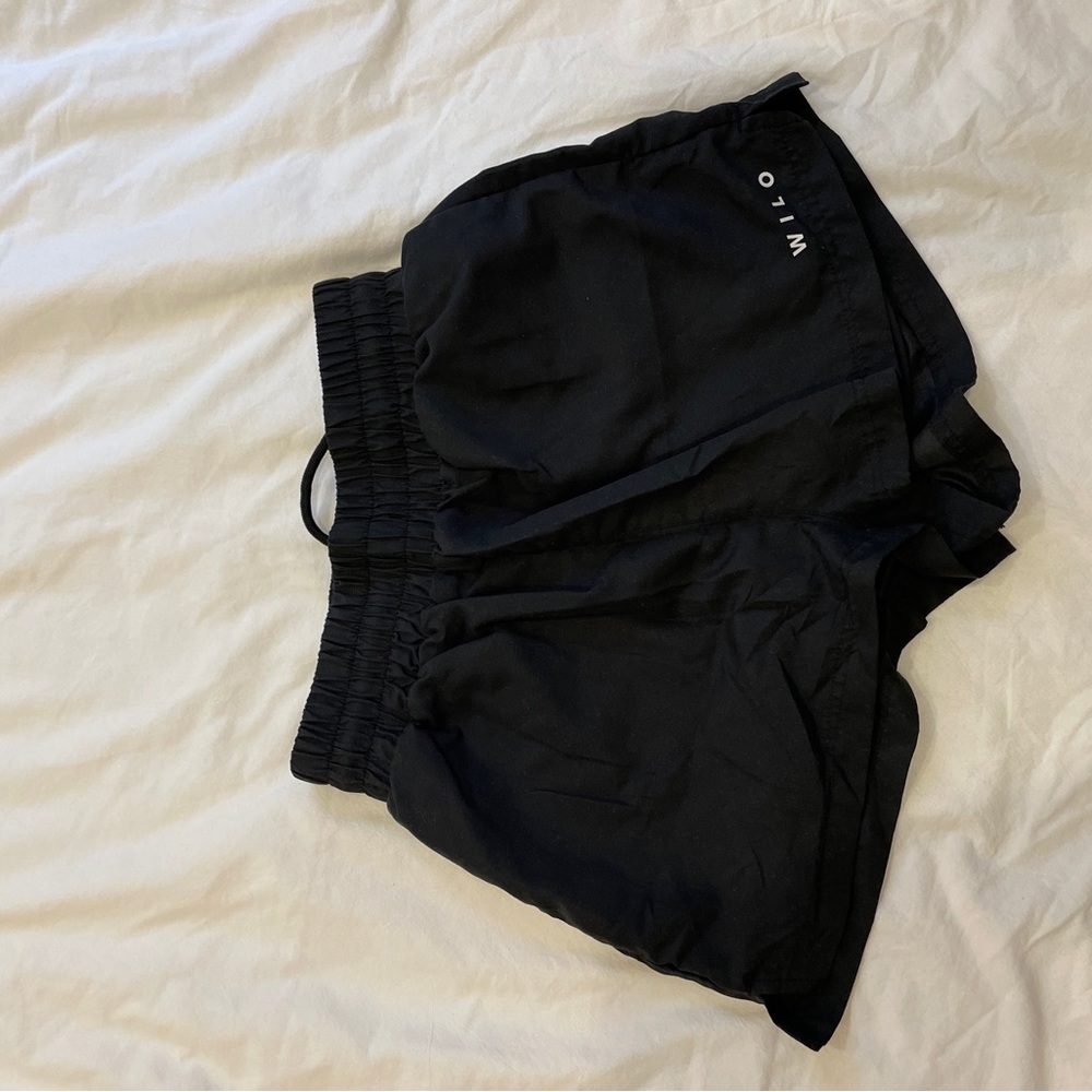 Wilo athletic shorts black size small